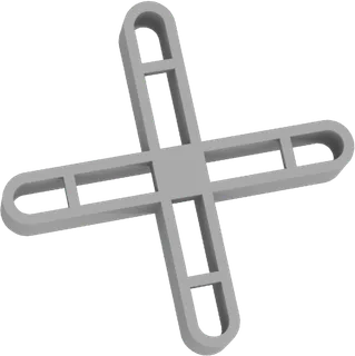 Cross Tile Spacers PS316CS 3/16", Bucket of 400