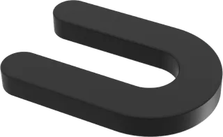 Horseshoe Shims PS14HS 1/4", Bucket of 100