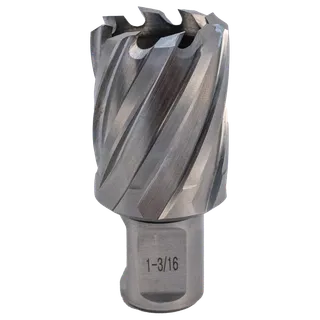 High Speed Steel Annular Cutters with Pilot Pin 1 3/16", 1" Cutting Depth AC1-316S