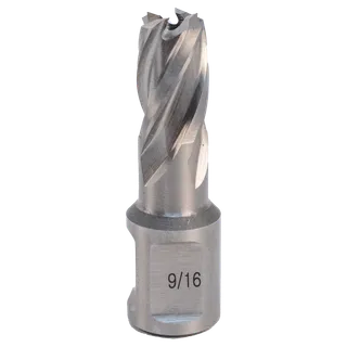 High Speed Steel Annular Cutters with Pilot Pin 9/16", 2" Cutting Depth AC916L