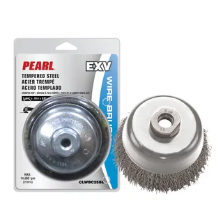 EXV™ Wire Brush Tempered Steel Crimped Cup