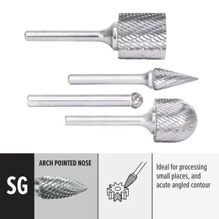 EXV™ Double Cut Carbide Bur