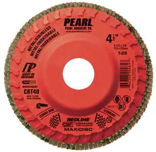 Redline™ CBT™ Maxidisc™ Trimmable 4-1/2 x 7/8 CBT40 T-29 MAX4540CBT