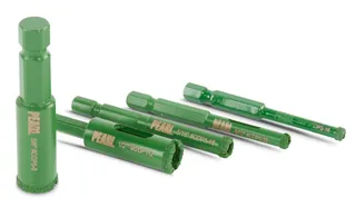 P4™ Tile Drill Bit Quick Change Vacuum Brazed